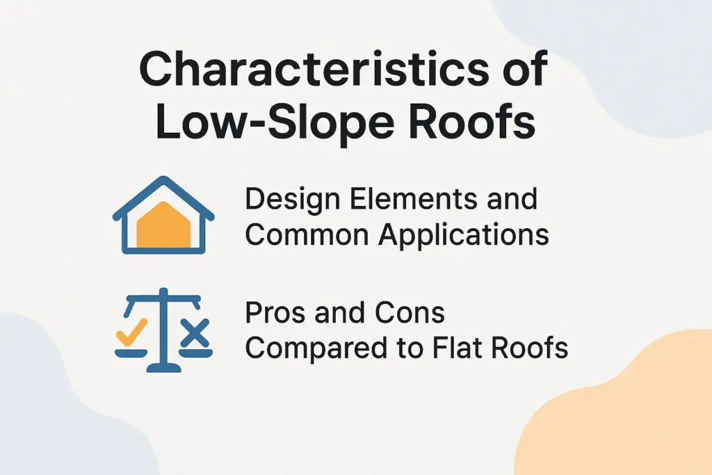 Characteristics of Low-Slope Roofs